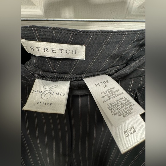 Emma James Pinstripe Dress Career Pants - Picture 5 of 10